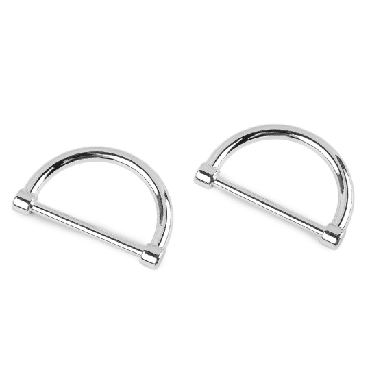 Polokrúžok na textil a doplnky šírka 30 mm plochý - 2 ks | Mimib