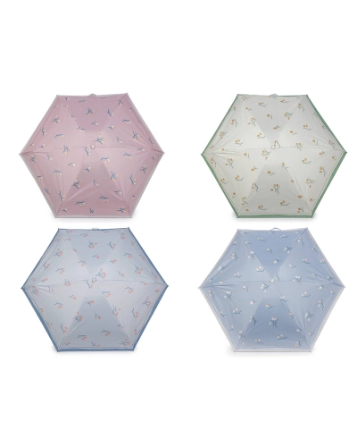 Dámsky mini skladací dáždnik tulipány - 1 ks | Mimib