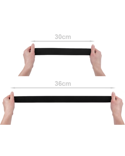 Guma mäkká tkaná šírka 40 mm - 1 m | Mimib