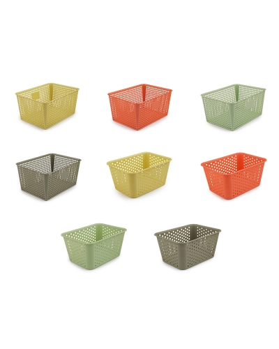 Plastový košík 15x20 cm - 2 dizajny - 1 ks | Mimib