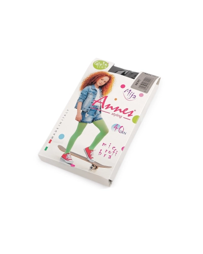 Dievčenské pančuchy jednofarebné 40 den - 1 ks | Mimib