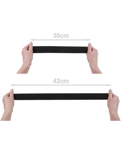 Guma mäkká tkaná šírka 35 mm - 1 m | Mimib