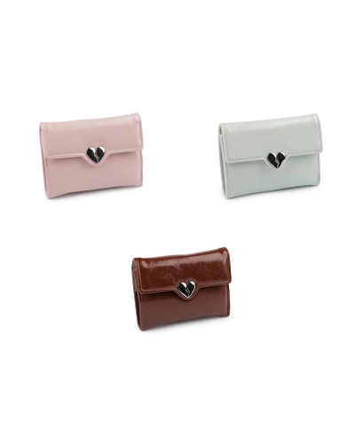 Dámska peňaženka srdce 9x11, 5 cm - 1 ks | Mimib