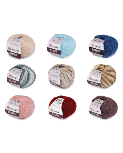 Pletacia priadza Allegro 50 g - 1 ks | Mimib