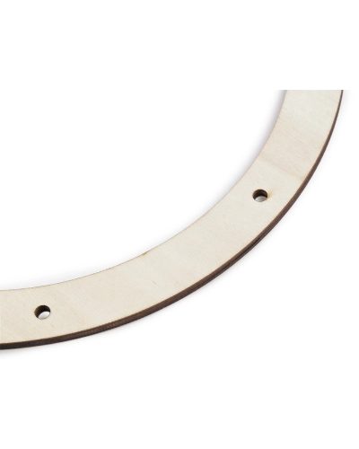 Drevený kruh na výrobu vencov s 8 otvormi Ø24 cm - 1 ks | Mimib