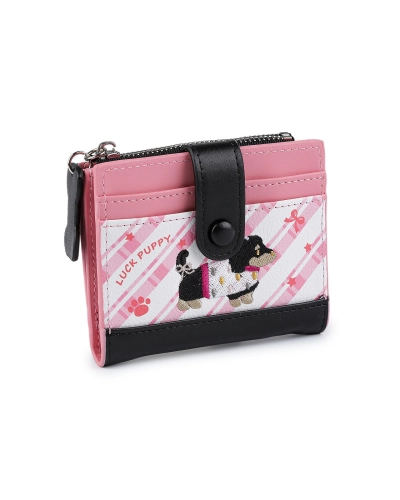 Peňaženka s výšivkou jazvečíka 9x11 cm - 1 ks | Mimib