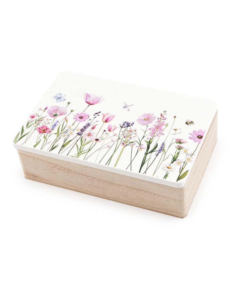 Drevená krabička s potlačou 13x20 cm - 1 ks | Mimib