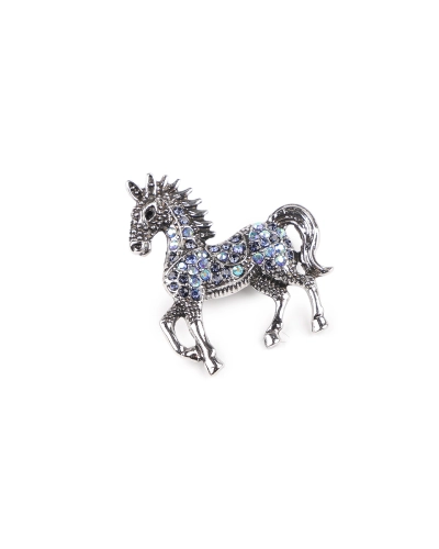 Brošňa s brúsenými kamienkami kôň - 1 ks | Mimib