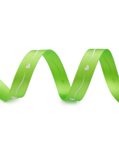 Saténová stuha šírka 15 mm mašličky a srdiečka - 20 m | Mimib