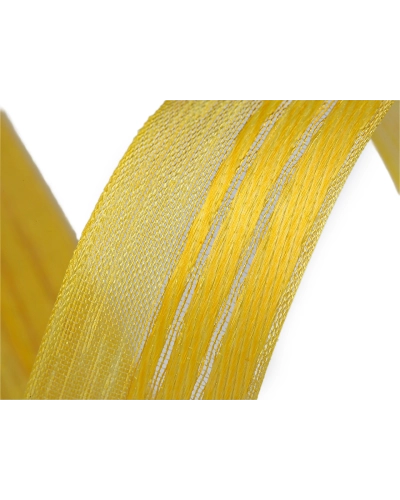 Plátnová stuha s efektnou niťou šírka 25 mm - 20 m | Mimib