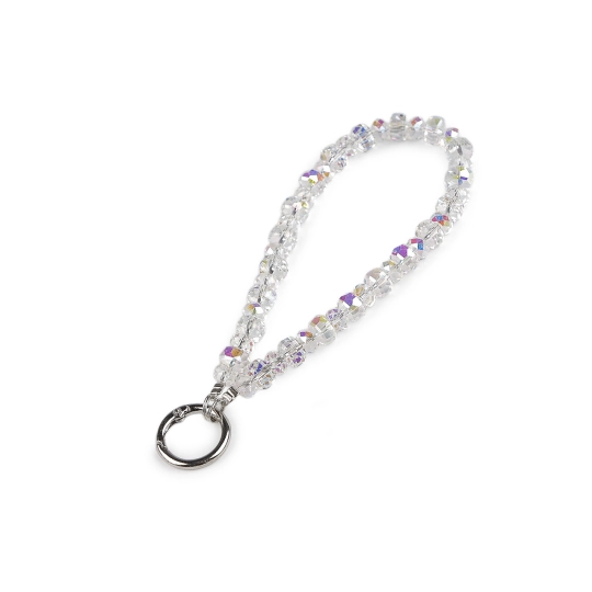 Prívesok na mobil zo sklenených korálikov - 1 ks | Mimib