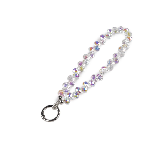 Prívesok na mobil zo sklenených korálikov - 1 ks | Mimib