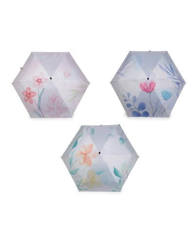 Dámsky mini skladací dáždnik kvety - 1 ks | Mimib
