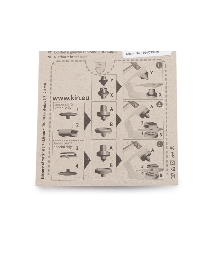 Nohavicový háčik / spínadlo Wuk - 1 kar. | Mimib