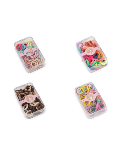 Gumičky do vlasov v boxe - 1 krab. | Mimib