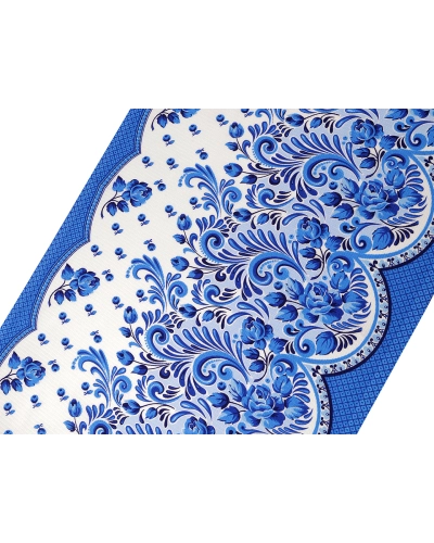 Bavlnené vaflové piké kvety - 1 m | Mimib