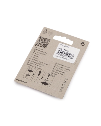 Gombík zapínací snímateľný Ø17 mm Dressking - 1 kar. | Mimib