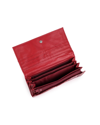 Dámska / dievčenská peňaženka metalická 9,5x19 cm - 1 ks | Mimib