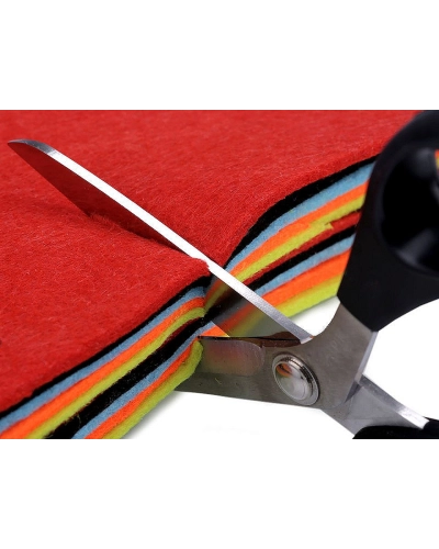 Krajčírske nožnice PIN dĺžka 21, 24 cm a cvakačky v krabičke - 1 sada | Mimib