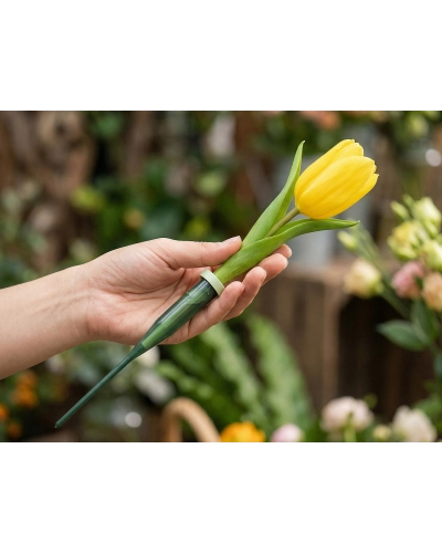 Floristická ampulka na vodu so zápichom - 25 ks | Mimib