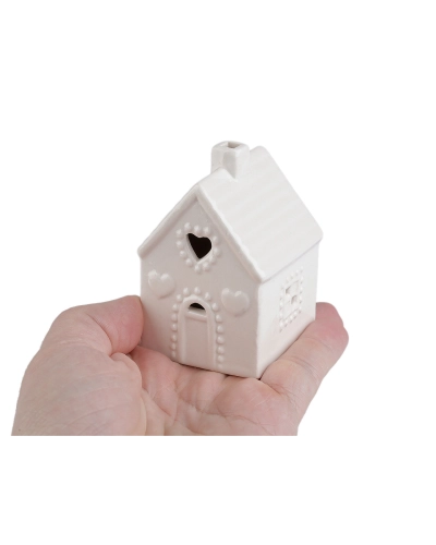 Porcelánový domček svietiaci - 1 ks | Mimib