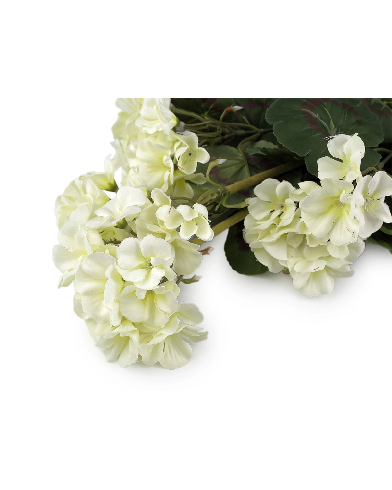 Umelá kytica muškát - 1 ks | Mimib