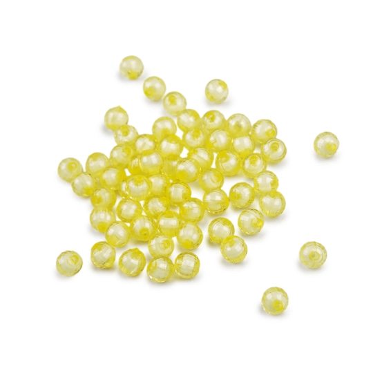 Plastové koráliky ploškované Ø8 mm - 20 g | Mimib