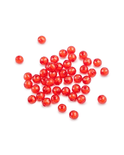 Plastové koráliky ploškované Ø8 mm - 20 g | Mimib