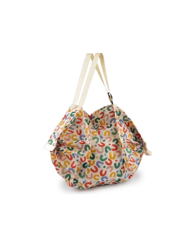 Skladacia nákupná taška so zipsom 70x40 cm - 1 ks | Mimib