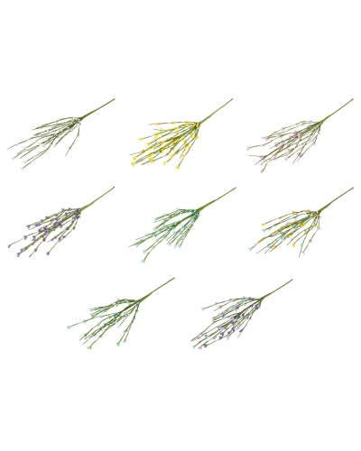 Umelá vetvička s púčikmi na drôtiku tvarovateľná - 1 ks | Mimib