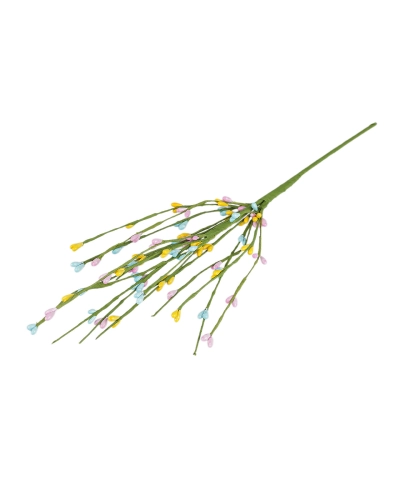 Umelá vetvička s púčikmi na drôtiku tvarovateľná - 1 ks | Mimib