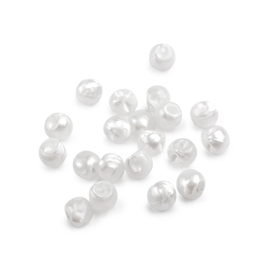 Perla na našitie / gombík Ø10 mm - 20 ks | Mimib