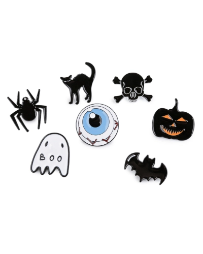 Brošňa / odznak Halloween, čarodejnica - 1 ks | Mimib