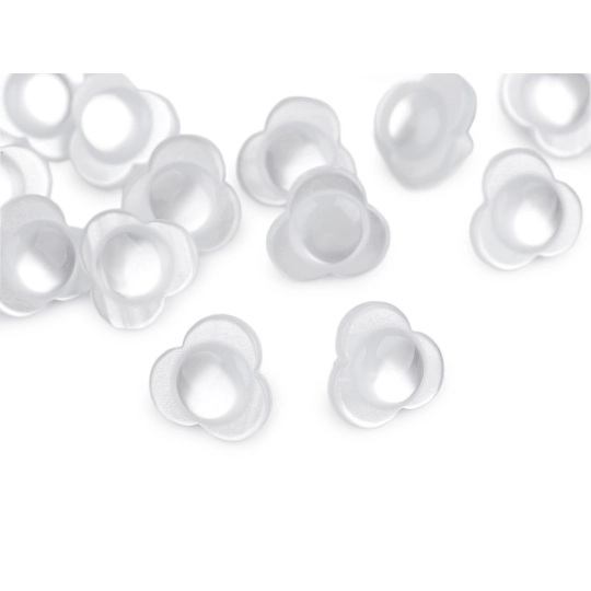 Gombík kvet perleťový veľkosť 22" - 20 ks | Mimib