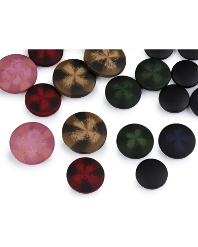 Gombík kabátový, sakový - zamatový efekt veľkosť 34 ", 40", 48" - 25 ks | Mimib