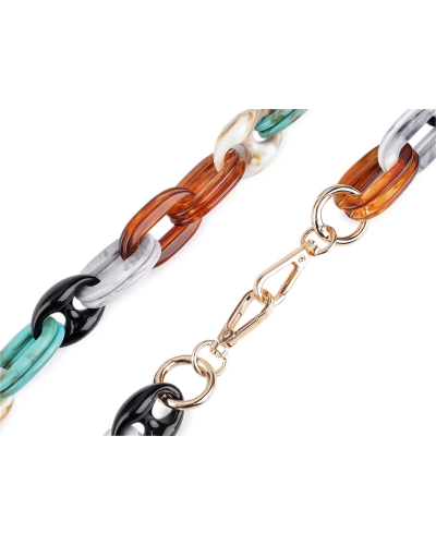 Reťaz na mobilný telefón s karabínami dĺžka 120, 130 cm - 1 ks | Mimib