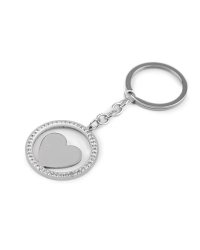 Prívesok na kľúče / kabelku z nerezovej ocele - 1 ks | Mimib