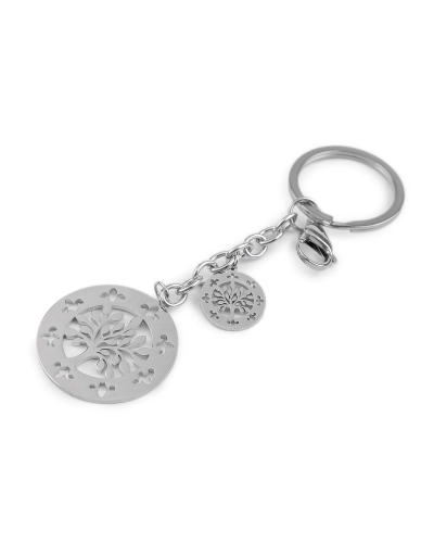 Prívesok na kľúče / kabelku z nerezovej ocele - 1 ks | Mimib