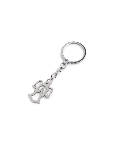 Prívesok na kľúče / kabelku z nerezovej ocele - 1 ks | Mimib