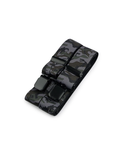 Traky maskáčové šírka 4 cm dĺžka 120 cm - 1 ks