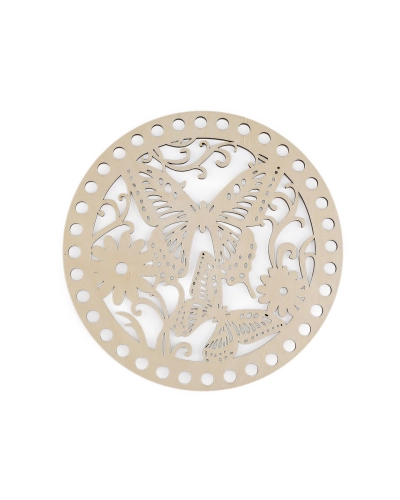 Veko na pletenie / háčkovanie košíkov Ø18 cm - 1 ks | Mimib