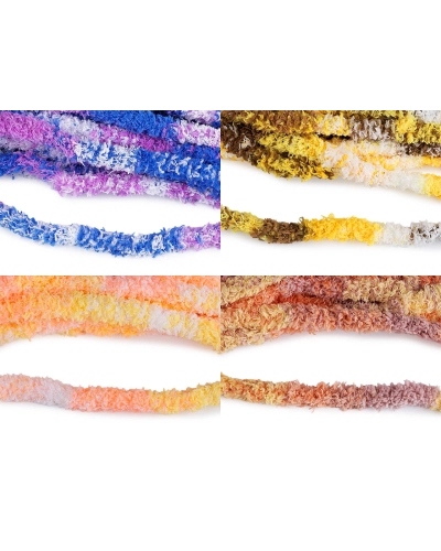 Jumbo mikroplyšové drôtiky na tvorenie / výrobu zvieratiek melír Ø20 mm dĺžka 100 cm - 5 ks | Mimib