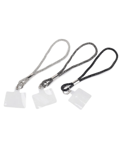 Kamienkový prívesok / pútko na mobilný telefón, kľúče s plastovou vložkou - 1 ks | Mimib