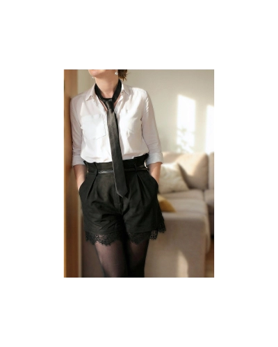 Saténová kravata slim unisex - 1 ks | Mimib