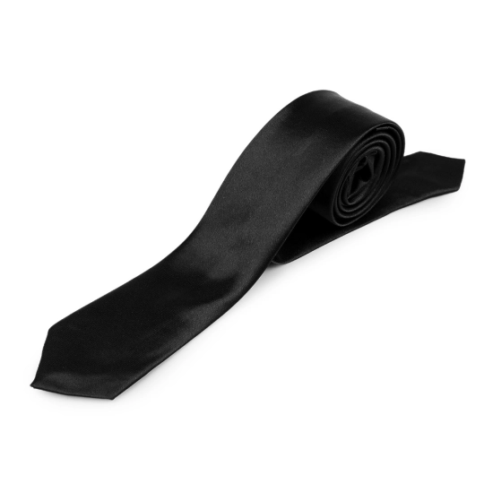 Saténová kravata slim unisex - 1 ks | Mimib