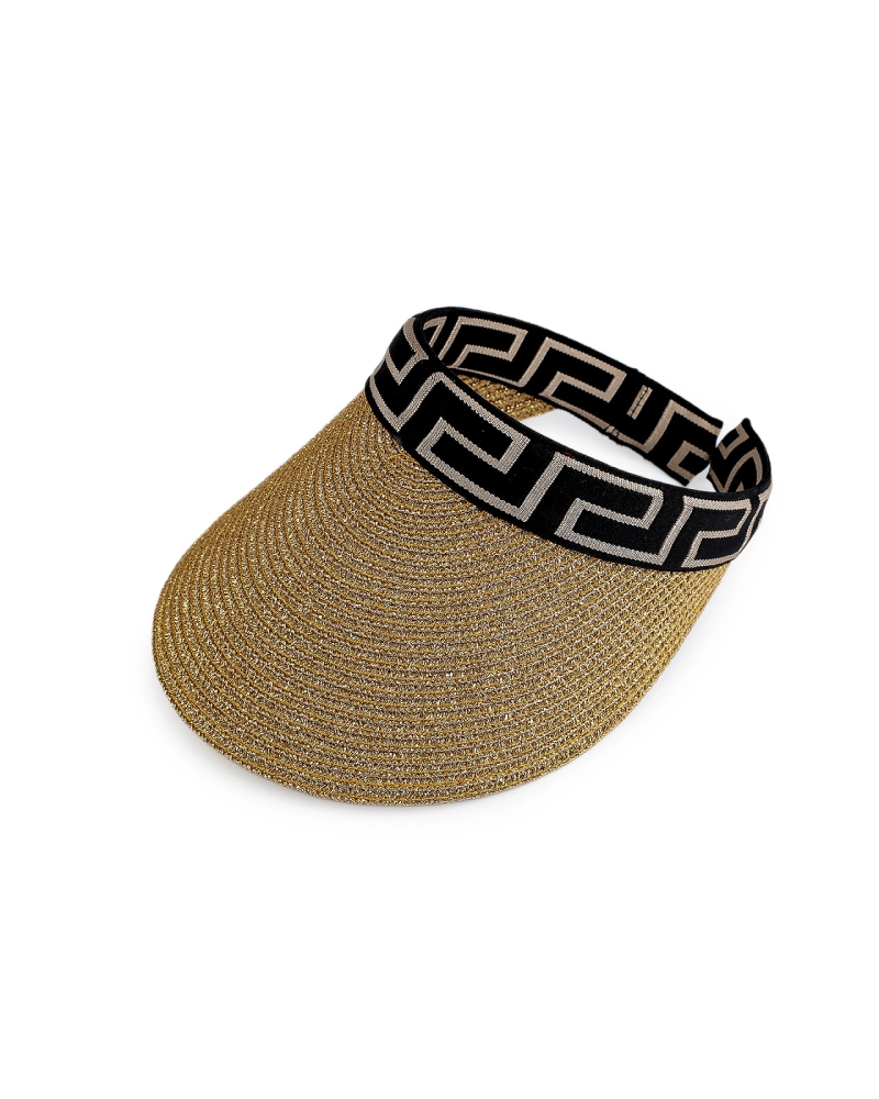 Dámsky letný šilt pružný, metalický - 1 ks | Mimib