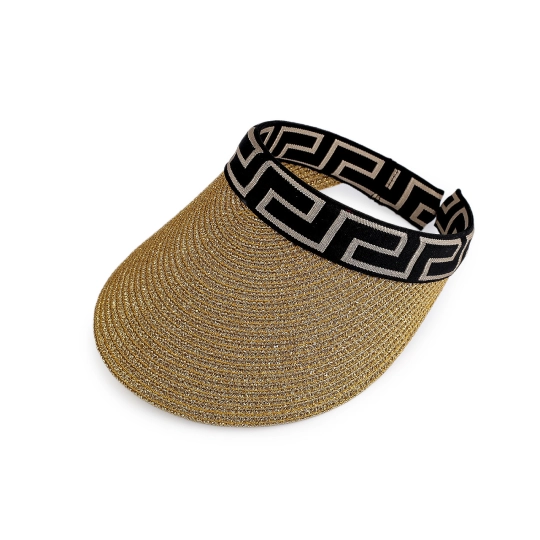 Dámsky letný šilt pružný, metalický - 1 ks | Mimib