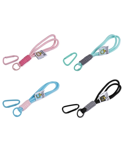 Prívesok na mobil / kľúčenka s karabínou - 1 ks | Mimib