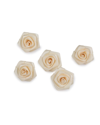 Saténová ruža Ø35 mm - 5 ks | Mimib