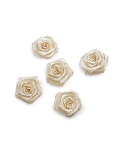 Saténová ruža Ø40 mm - 5 ks | Mimib